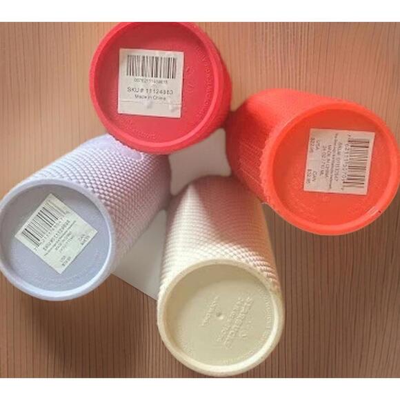 Starbucks 24oz Studded Venti Tumblers With Straws Lot Of 4 Colorful Collector - Picture 6 of 7